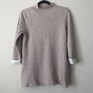 2/$30 Nanette Lepore Mock Neck Sweater